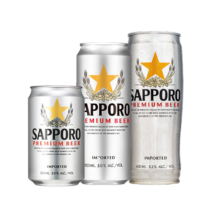Sapporo Premium Beer Can