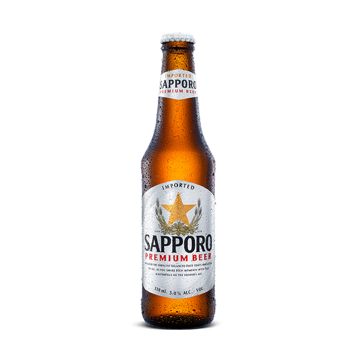 Sapporo Premium Beer Bottle